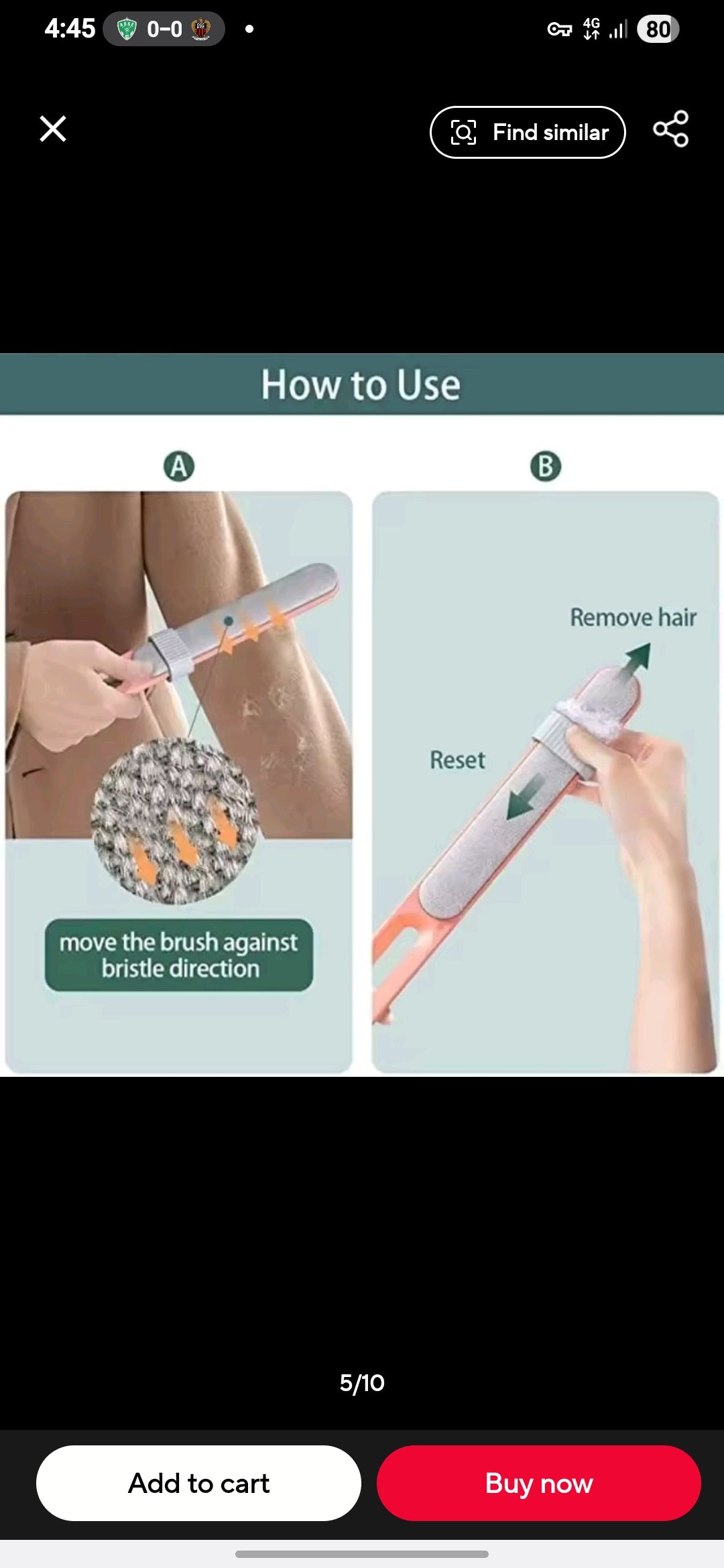Grattoir réutilisable